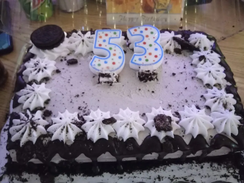 Birthday Cake My Son Brought to Me