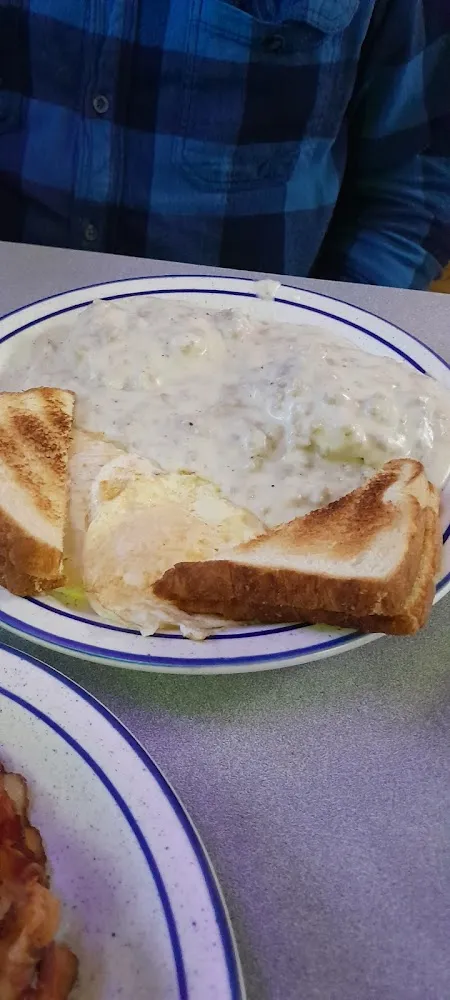Sausage Gravy and Biscuits and Eggs